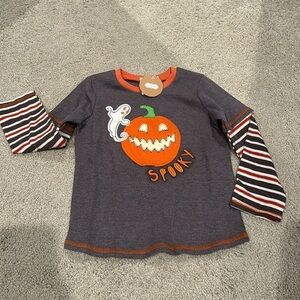 Halloween thermal tshirt, NWT, 2-3t